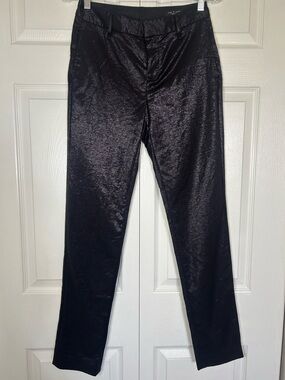 rag & bone Black Shimmer Dress Pants